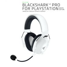 레이저코리아 블랙샤크 V2 프로 PS5용 화이트 Razer BlackShark V2 Pro for PlayStation White 무선 게이밍헤드셋