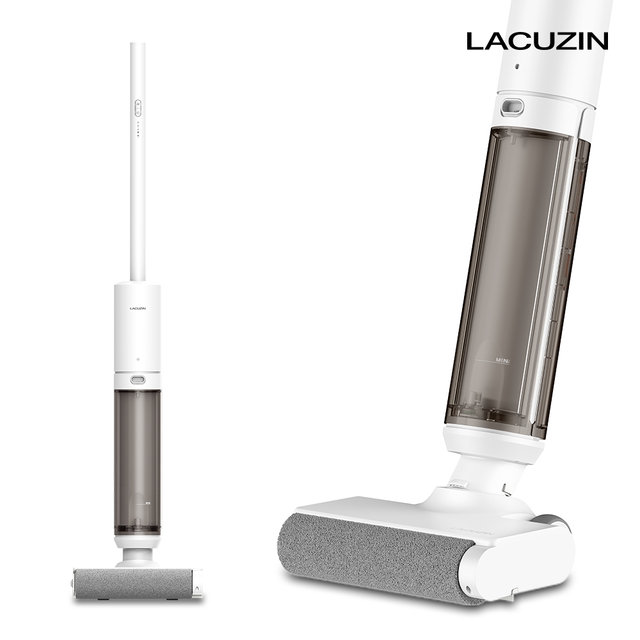 라쿠진 올인원 습건식 무선 물걸레 청소기 브러쉬 1+1 LCZ2211