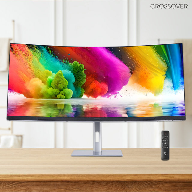 크로스오버 34WP165 86cm 와이드 165Hz 커브드 게이밍 컴퓨터 모니터 업그레이드이벤트