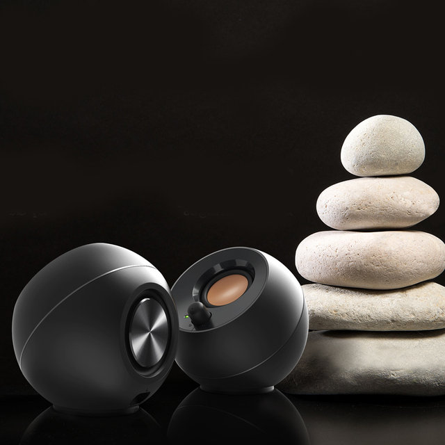 [크리에이티브] PEBBLE 2.0 스피커 (블랙)