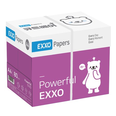 엑소 큐트베어 A4 복사용지(A4용지) 80g 2500매 1BOX