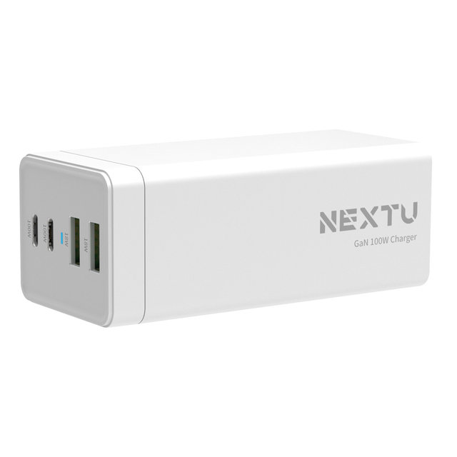 NEXTU NEXT-QC628GAN 퀵차지 +PPS PD3.0 초고속충전 어댑터 100W