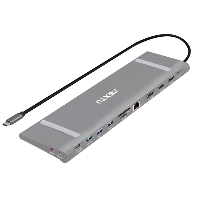 NEXTU NEXT-1331DS-PD C타입 13in 1 노트북 도킹스테이션