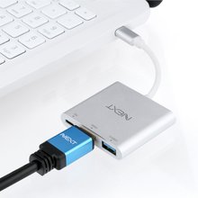 NEXTU NEXT-411TCH Type-C to HDMI USB3.0 PD 어댑터