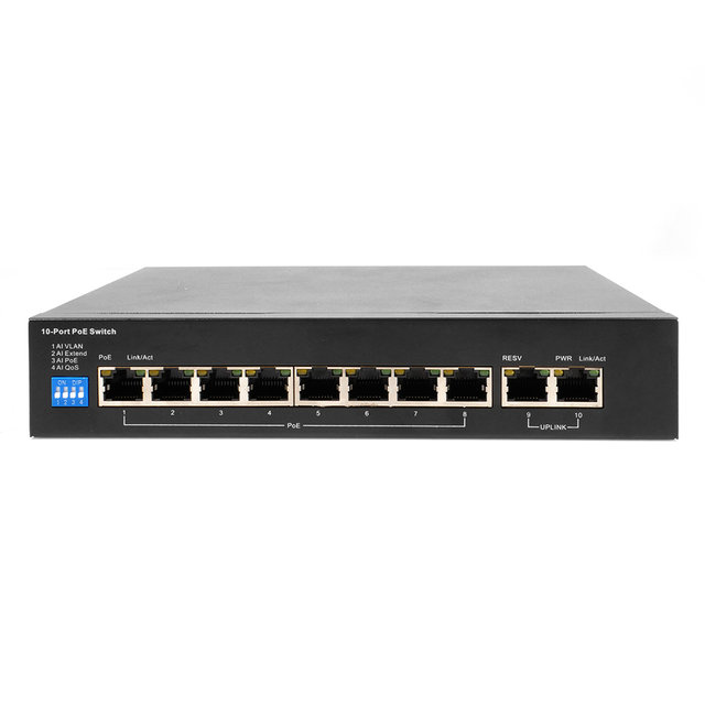 NEXTU NEXT-POE910F-2TP 8포트 POE 스위치허브 100M