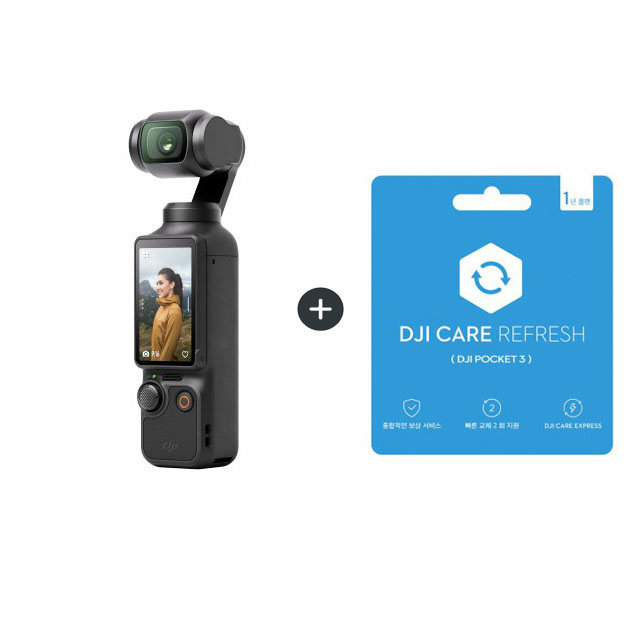 오즈모 포켓3 짐벌 액션캠[DJI-OSMO-POCKET3]