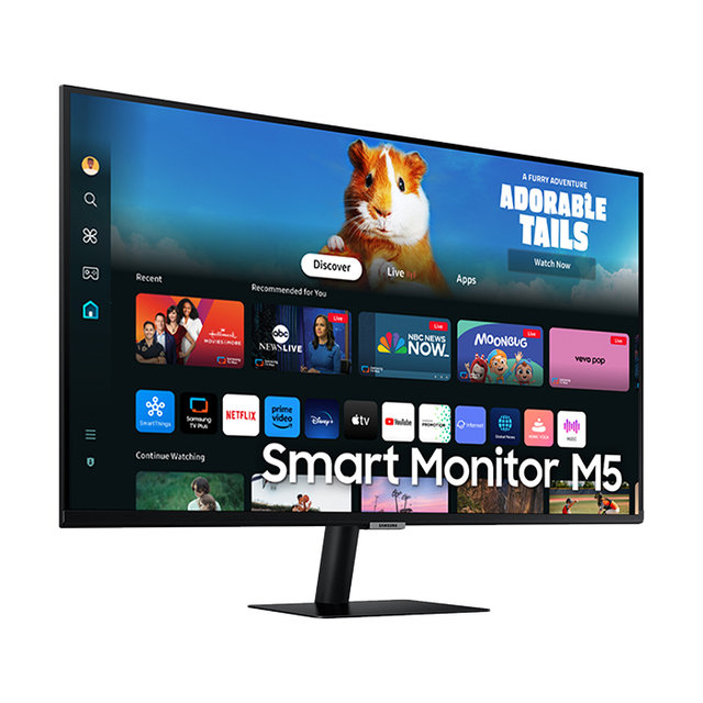[공식] 삼성 M5 S32DM500 80.1cm 스마트모니터 블랙  OTT 유튜브 넷플릭스 미러링 스마트싱스 게이밍허브 삼성헬스 굿닥 워크스페이스 