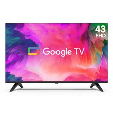 108cm 와글와글플레이 43 FHDTV 구글OS 스마트 TV 1등급 FGP432 핑크 [기사설치 스탠드형]