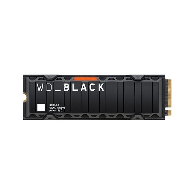 WD BLACK SN850X 히트싱크 M.2 NVMe SSD (2TB)