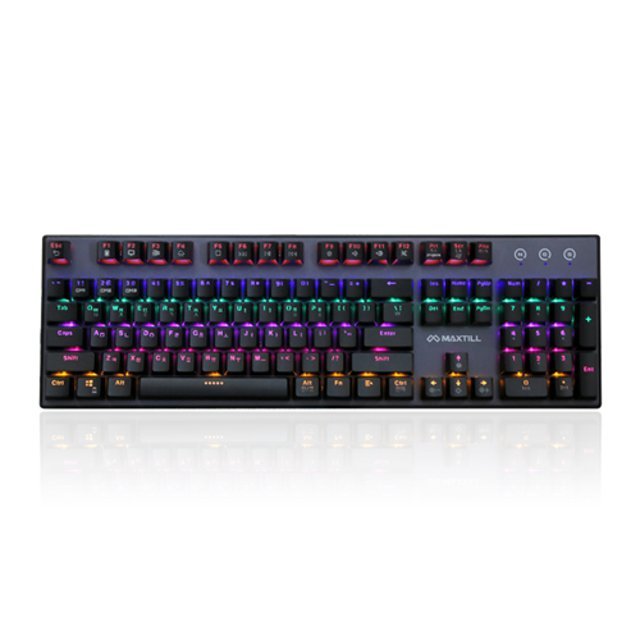 [상급 / 구리점] MAXTILL 기계식 게이밍 키보드 TRON G610K V2 갈축