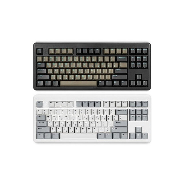 한성컴퓨터 TFG ART Wireless V2 듀얼무선 기계식 키보드 블랙색상 갈축 한글자판