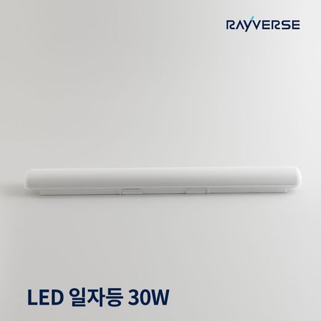 레이버스 LED 일자등 형광등 트윈등 30W 주광색 플리커프리