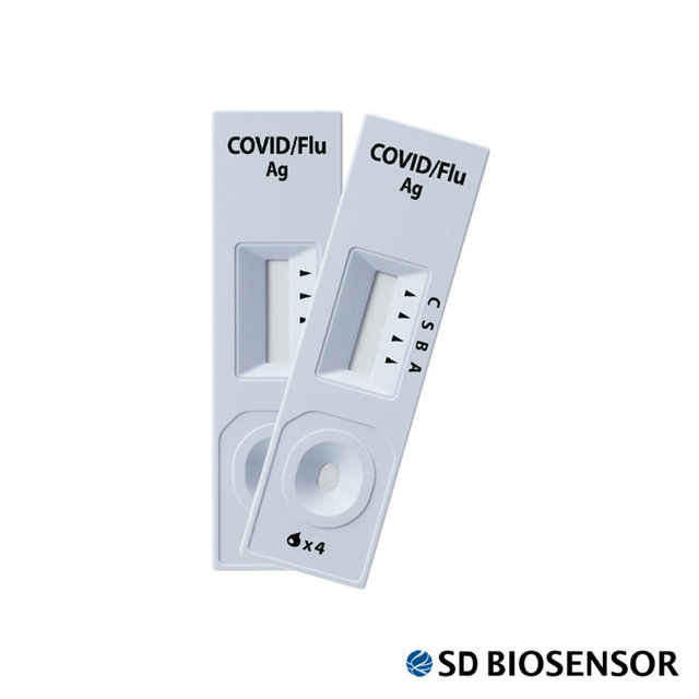 SD바이오센서 COVID 독감 인플루엔자A/B 3종 동시검사 진단키트 전문가용 25개입