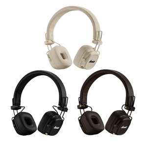 [공식 인증점]Marshall 메이저5 블루투스 헤드폰 [MAJOR5][미드나이트 블루/블랙/브라운/크림][무선충전/AAC코덱/폴딩]