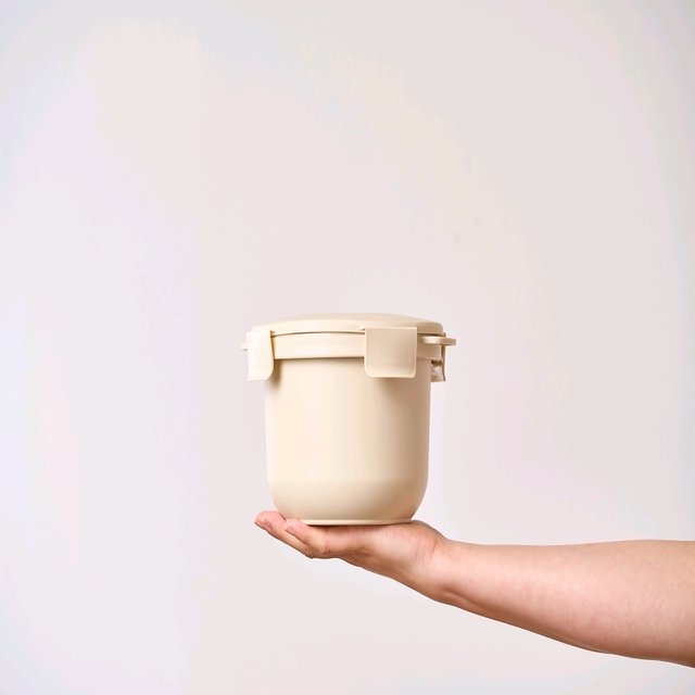 전자렌지 저당밥솥 (크림) CALO-C001