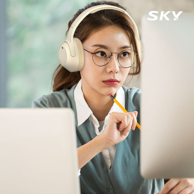 스카이 핏 에센스 멀티포인트 블루투스 5.4 무선 헤드셋 IM-H25 청력보호/저지연모드
