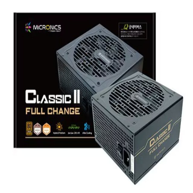 마이크로닉스 Classic II 풀체인지 600W 80PLUS브론즈 ATX3.1