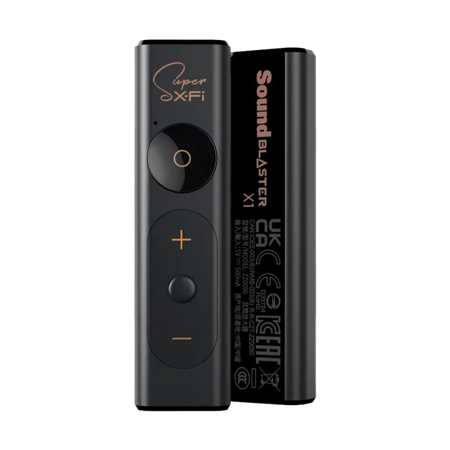 [크리에이티브] 사운드 블라스터 X1 외장형 사운드카드 (AKM4377칩셋)