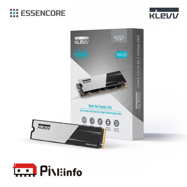 에센코어 KLEVV CRAS C910 1TB PCIe M.2 NVMe TLC 파인인포