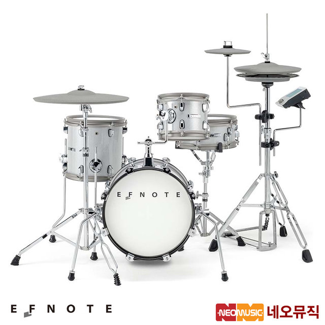 이에프노트 EFNOTE MINI 전자드럼+페달 /미니드럼세트