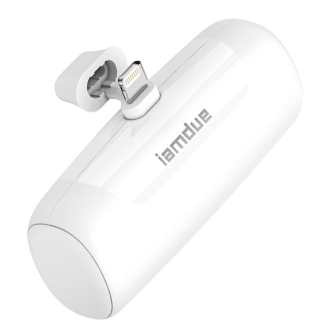 무선 보조배터리 8핀 일체형 C타입 충전형 5000mAh