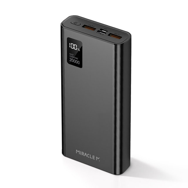 미라클엠 보조배터리 20000mAh  고속 충전 대용량