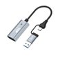 HDTOP USB3.0 C타입 to HDMI 4K 60Hz 멀티 캡처보드 HT-3C033