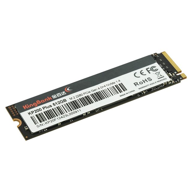KingBank KP200 Plus M.2 NVMe 512GB SSD