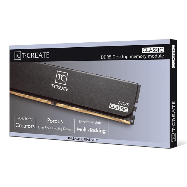 [서린공식] 팀그룹 T-CREATE DDR5-5600 CL46 CLASSIC 패키지 32GB(16Gx2)