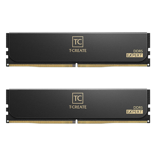 [서린공식] 팀그룹 T-CREATE DDR5-6000 CL34 EXPERT 블랙 패키지 64GB(32Gx2)