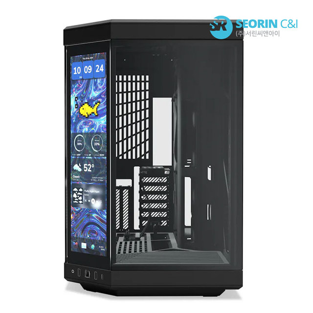[서린공식] HYTE Y70 Touch Infinite Pitch Black