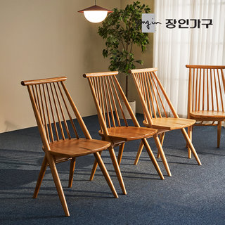 [비밀특가] 알디스 1인용 원목 홈카페 인테리어 식탁 의자