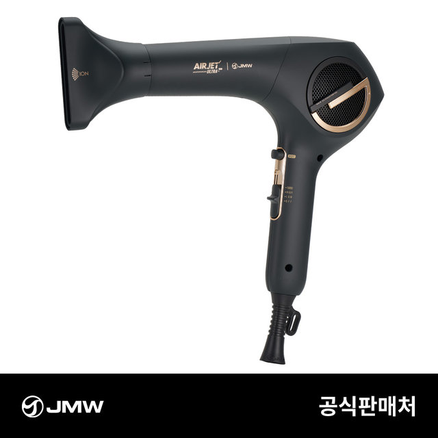 프로페셔널 JMW 에어젯 울트라 PRO 전문가용 1700W 터보 항공모터 헤어 드라이기