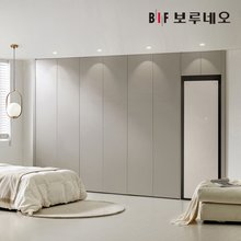 E0 스타일러 무몰딩 붙박이장 330cm 11자