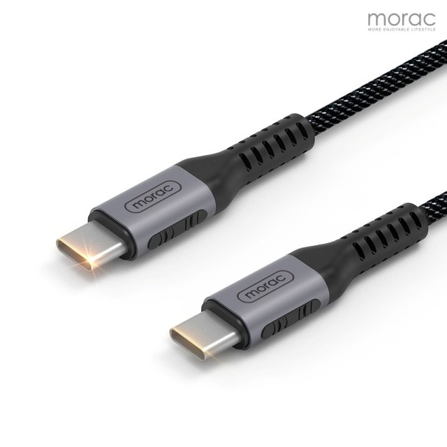 모락 크로크 100W USB C to C 타입 PD 고속 충전 케이블 50cm