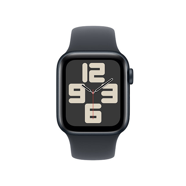 애플워치SE 40mm, GPS (미드나이트 알루미늄, 미드나이트 스포츠밴드, M/L)-[MXE93KH/A]