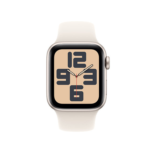 애플워치SE 40mm, GPS (스타라이트 알루미늄, 스타라이트 스포츠밴드, S/M)-[MXEF3KH/A],스마트워치