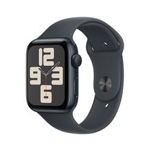 애플워치SE 44mm, GPS (미드나이트 알루미늄, 미드나이트 스포츠밴드, S/M)-[MXEJ3KH/A]