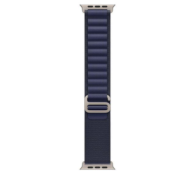 49mm 네이비 알파인 루프 - L - 내추럴 티타늄 마감 - [MXN03FE/A]