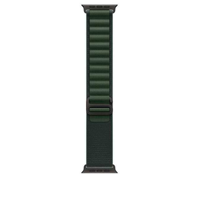 49mm 다크 그린 알파인 루프 - M - 블랙 티타늄 마감 - [MYPR3FE/A]