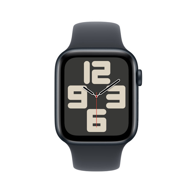 애플워치SE 44mm, GPS+Cellular (미드나이트 알루미늄, 미드나이트 스포츠밴드, M/L)-[MXGM3KH/A]