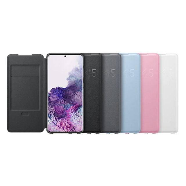 S20+ LED 뷰커버(블루) EF-NG985PLEGKR