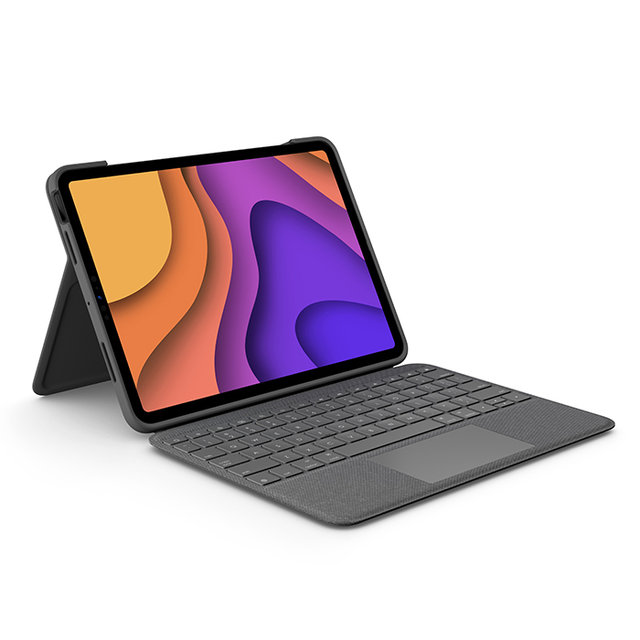 로지텍 폴리오 터치 for iPad Air (그레이) FOLIO-TOUCH
