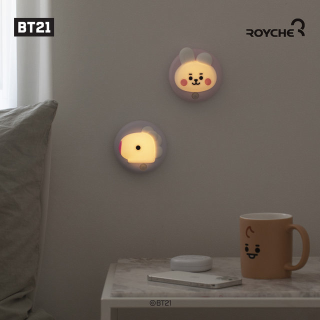ROYCHE 우주스타 BT21 센서무드등 망 BT21-RSL-BABY-MG