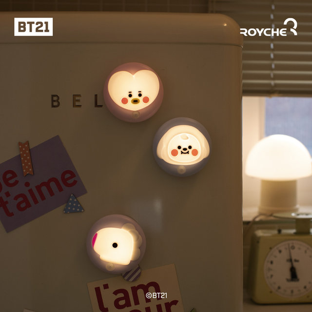 ROYCHE 우주스타 BT21 센서무드등 망 BT21-RSL-BABY-MG