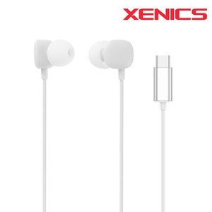 제닉스 게이밍 이어셋 인이어 LT TYPE-C 화이트 IN_EAR_LT_TYPE-C_WH