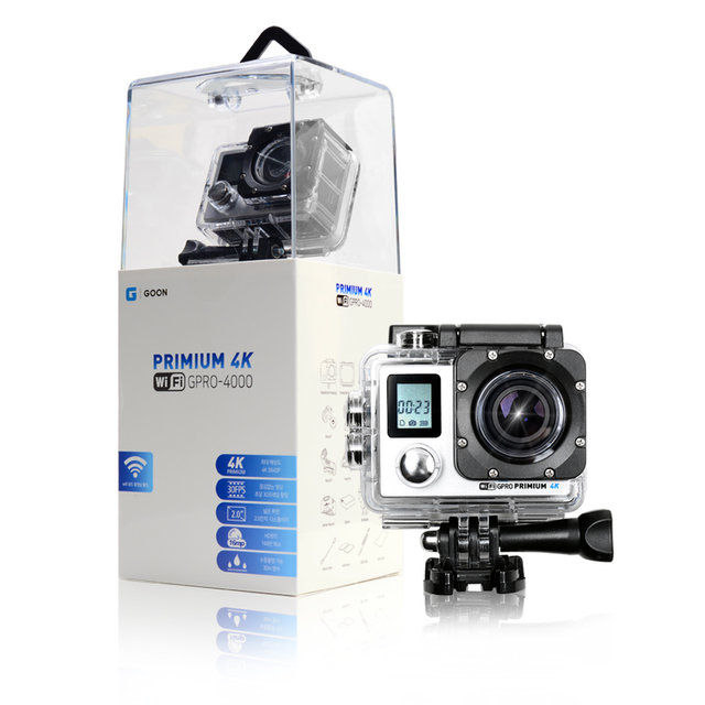 지군 프리미엄 4K 액션캠 블랙 GPRO-4000_BLACK