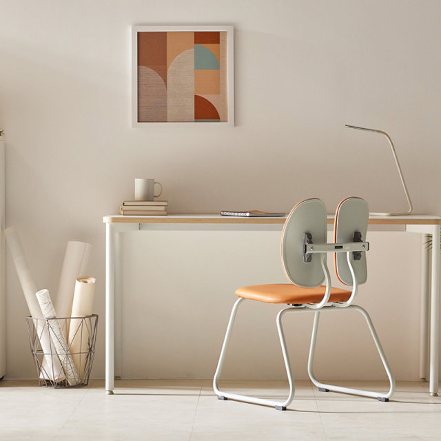 [비밀특가] 듀오백 D-043W 공부용 대학생 집중력 독서실 의자