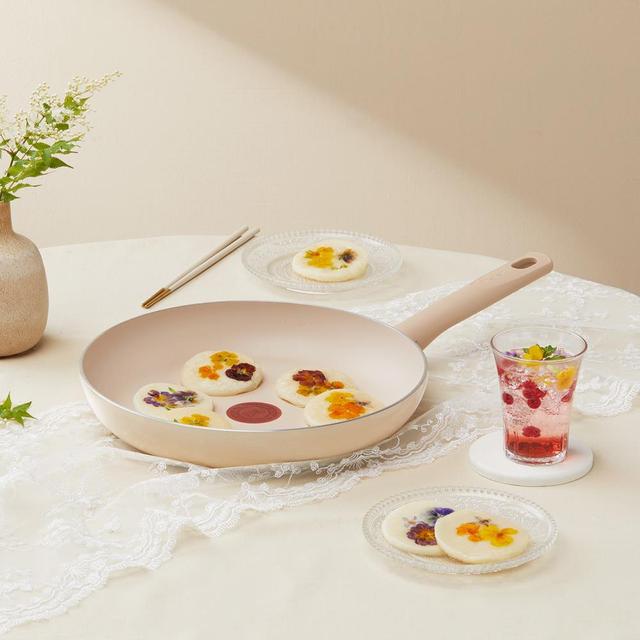 티타늄2X 글로시샤인 후라이팬 28cm+유리뚜껑