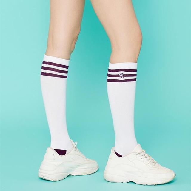 코랄리안 여성 골프 양말 CSC-W8236 니삭스